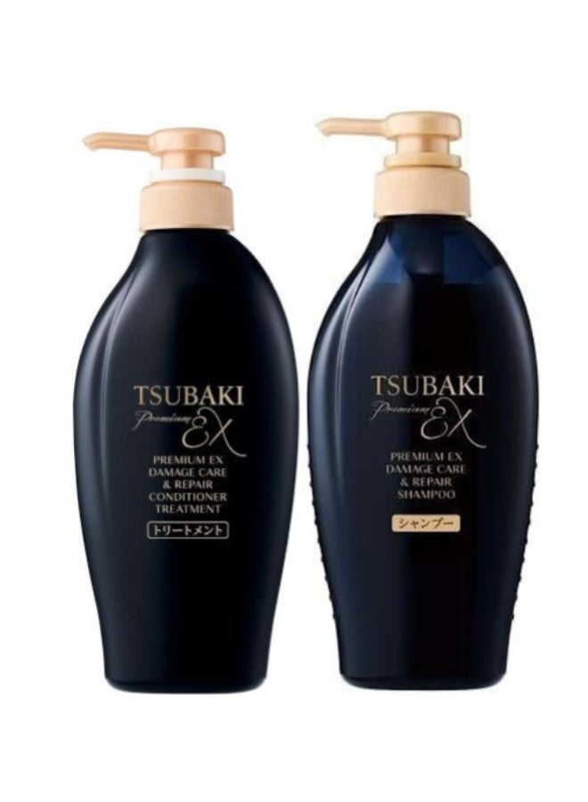 TSUBAKI Premium EX Damage Care & Repair shampoo and condtioner set